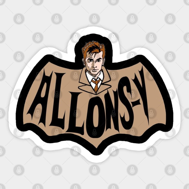 Allons-Y Sticker by blakely737